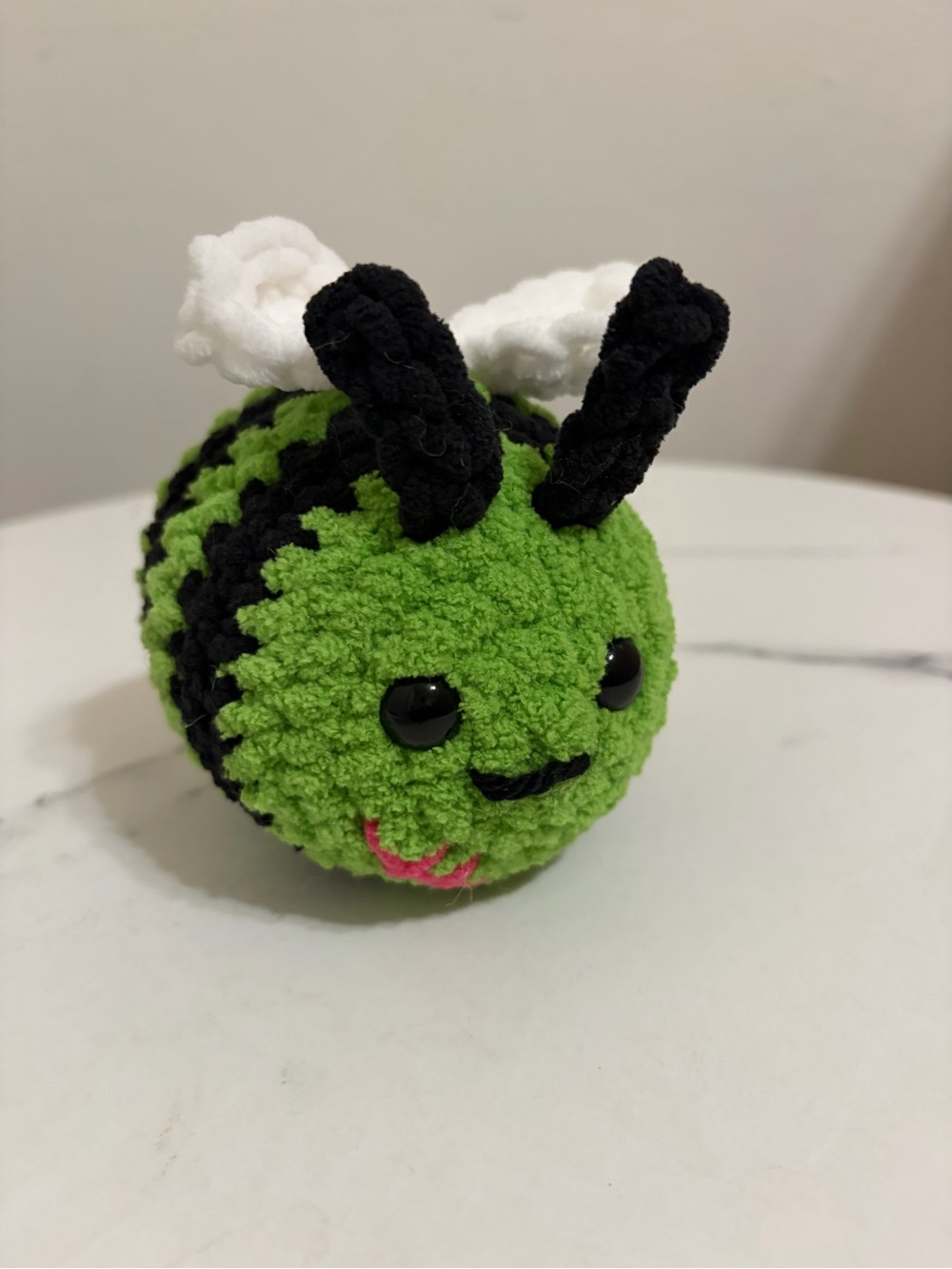 Crochet Plush Zombie Bee 🐝 🧟♂️ - Picture 2 of 7